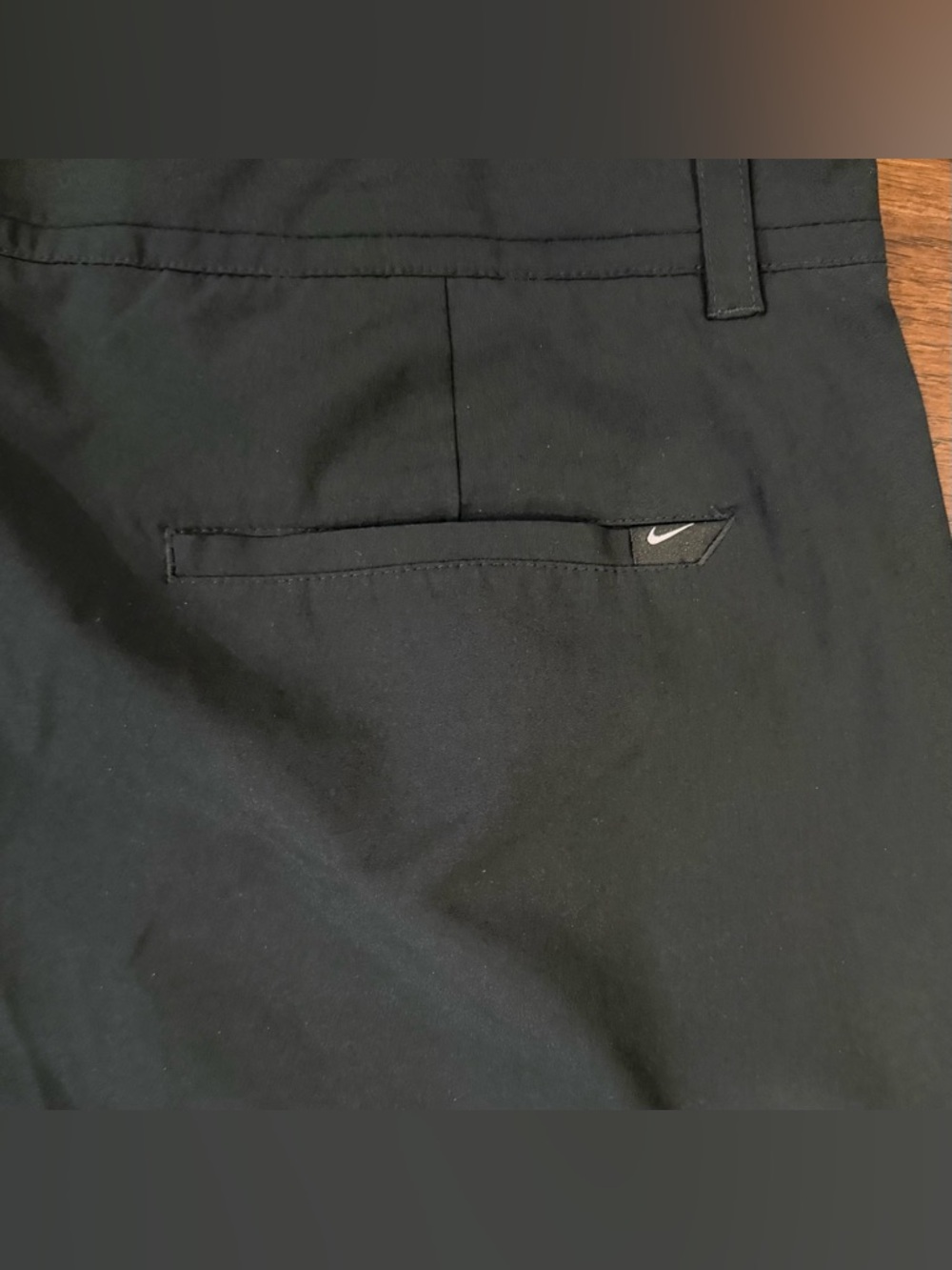 Nike Golf Shorts Mens 40 Black 10" Standard Fit Performance Dri Fit Stretch - Picture 5 of 7